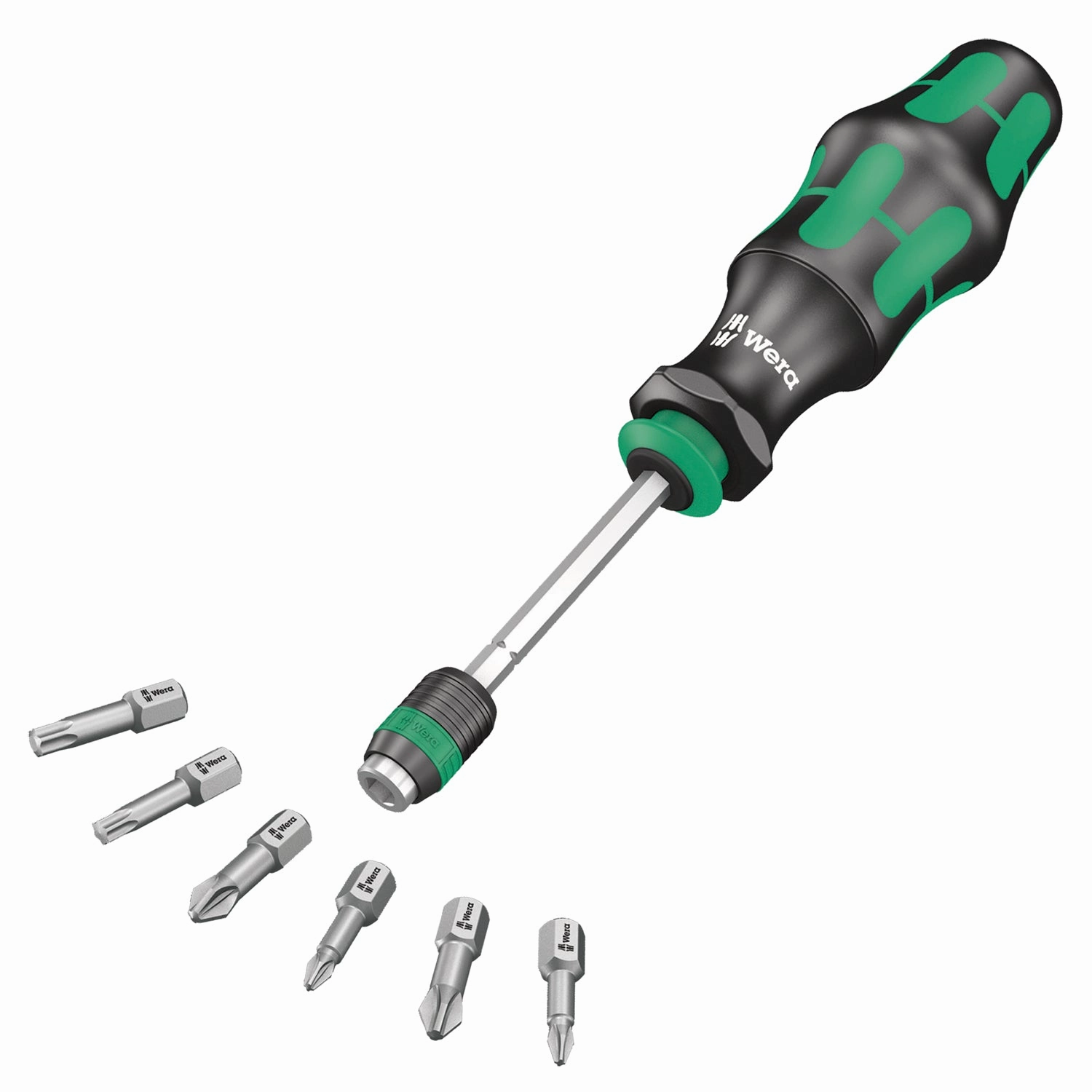 Wera Kraftform Kompakt 25 with pouch, 7 pieces