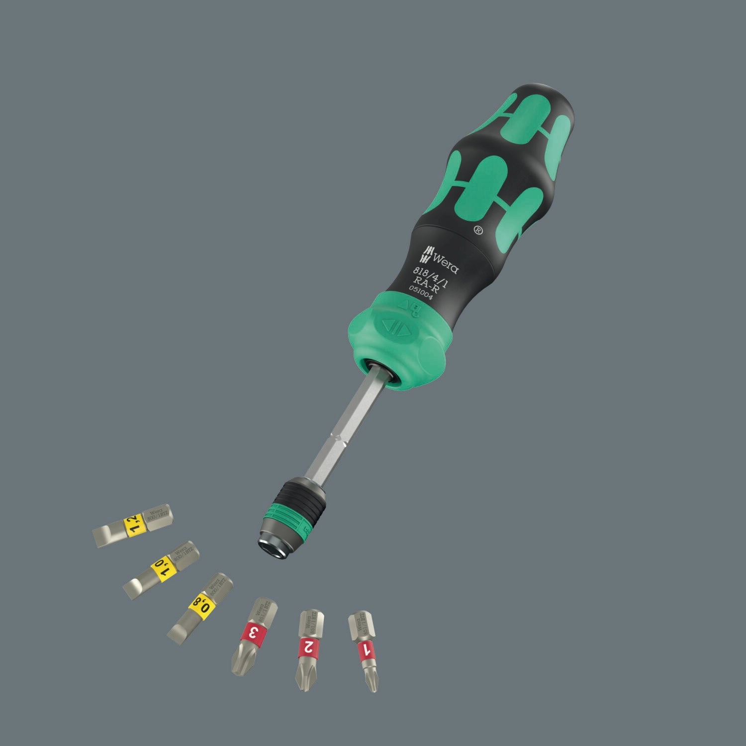 Wera Kraftform Kompakt 28 RA with Pouch, 6 Pc.