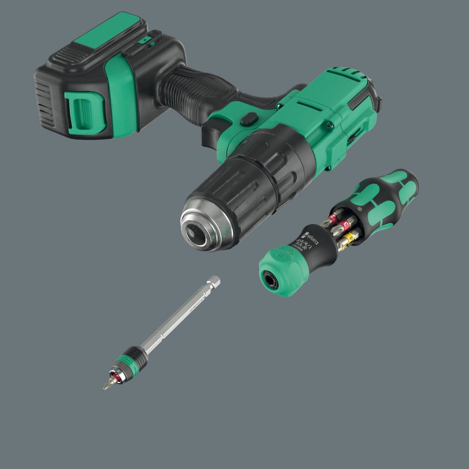 Wera Kraftform Kompakt 28 RA with Pouch, 6 Pc.