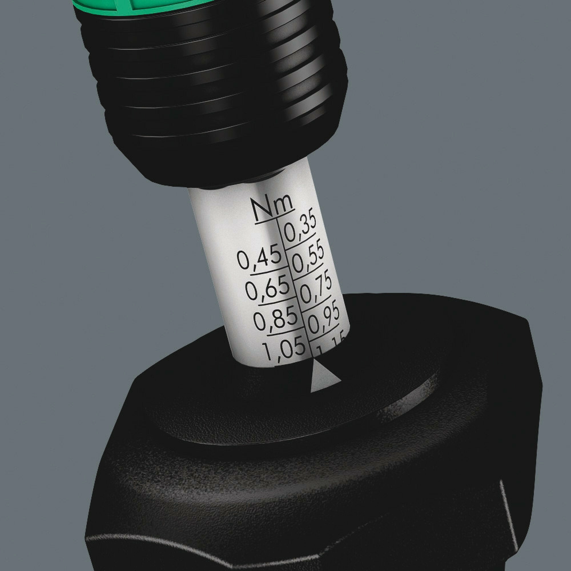Wera Series 7400 Kraftform adjustable torque screwdrivers (2.5-29.0 in. lbs.) with Rapidaptor quick-release chuck, 7446 x 11-29 in. lbs.