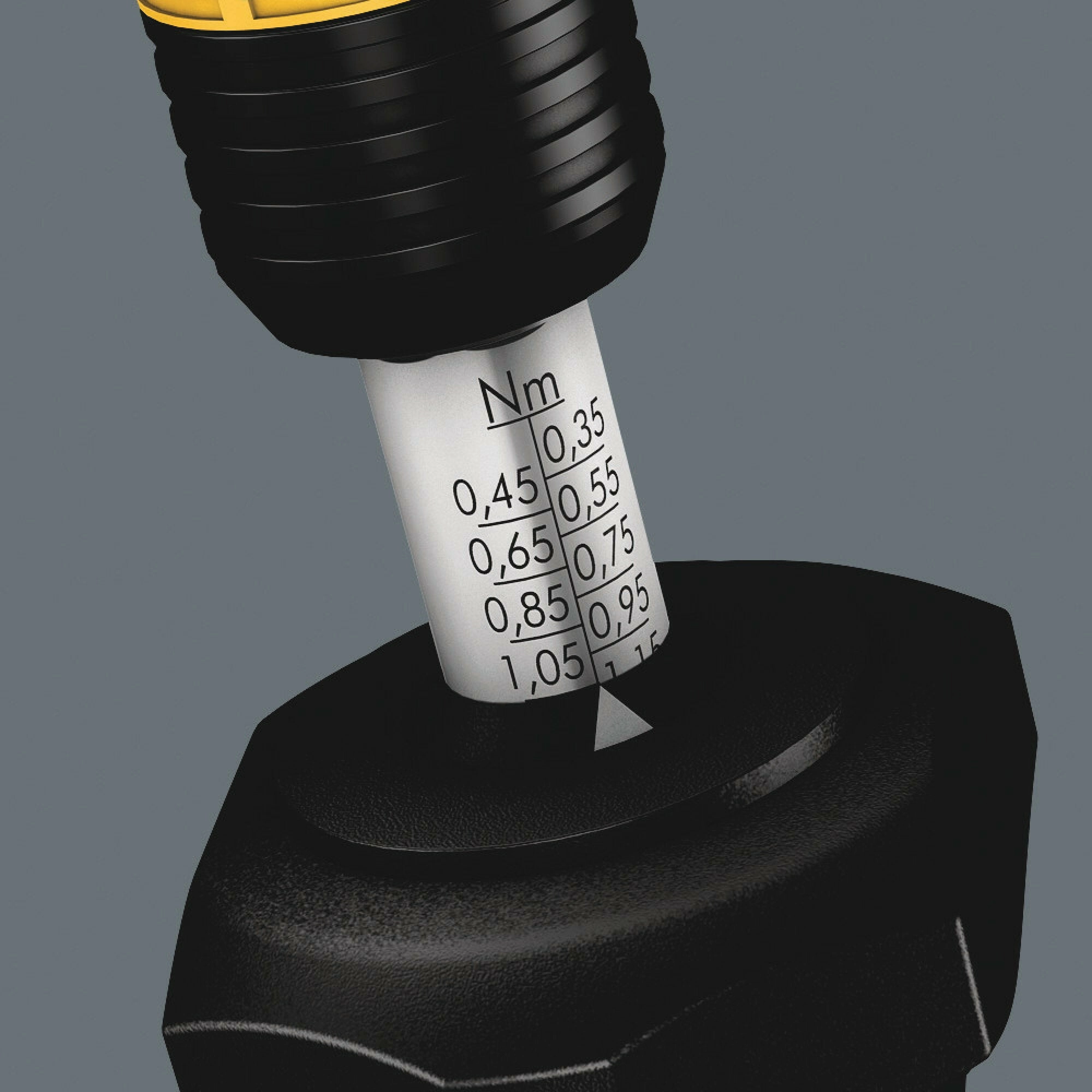 Wera Series 7400 Kraftform ESD adjustable torque screwdrivers (0.1-3.0 Nm) with Rapidaptor quick-release chuck, 7430 ESD x 0.10-0.34 Nm
