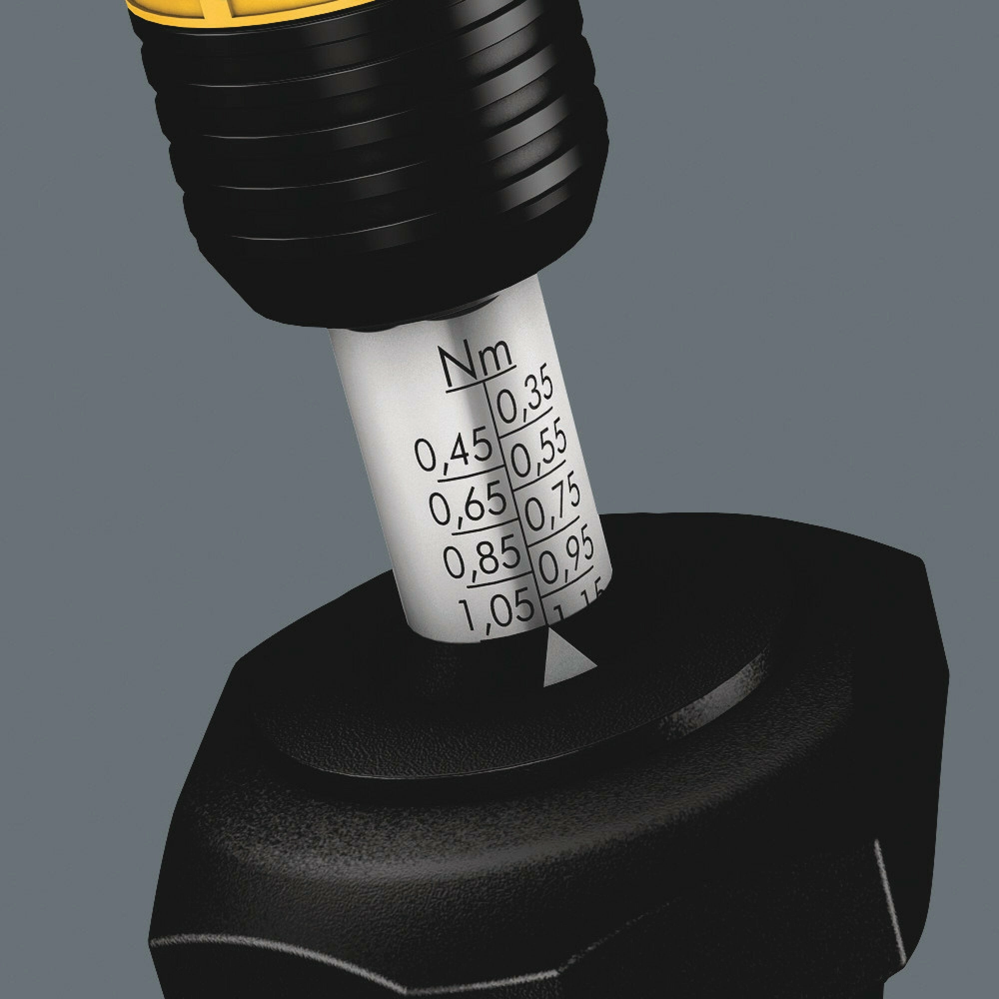Wera Series 7400 Kraftform ESD adjustable torque screwdrivers (0.1-3.0 Nm) with Rapidaptor quick-release chuck, 7440 ESD x 0.3-1.2 Nm