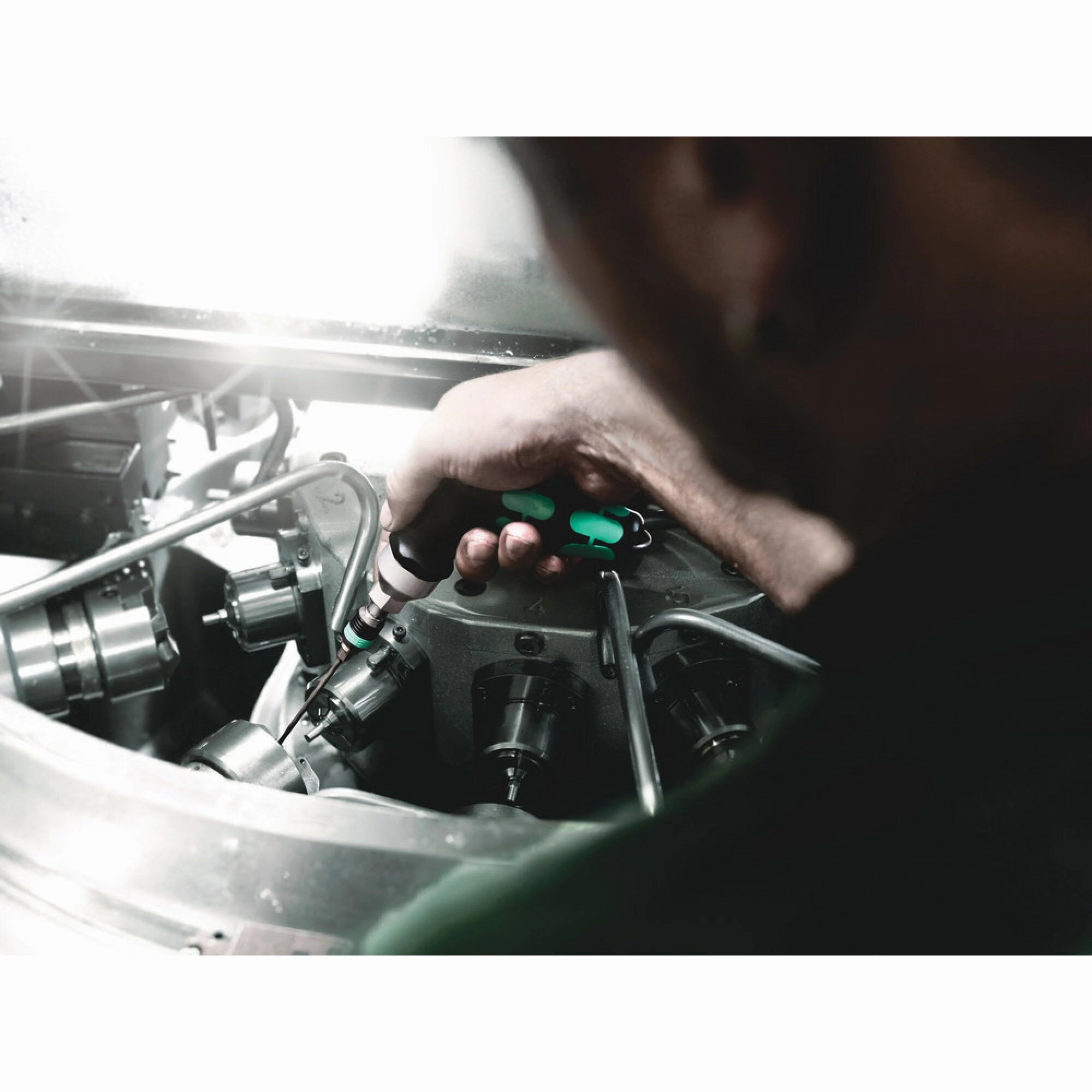 Wera Series 7400 Kraftform pistol handle, adjustable torque screwdrivers (3.0-8.8 Nm) with Rapidaptor quick-release chuck, 7442 x 3.0-6.0 Nm