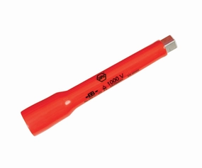 Wiha Tools 12856 Insulated Extension, 3/8 Inch x 125 mm