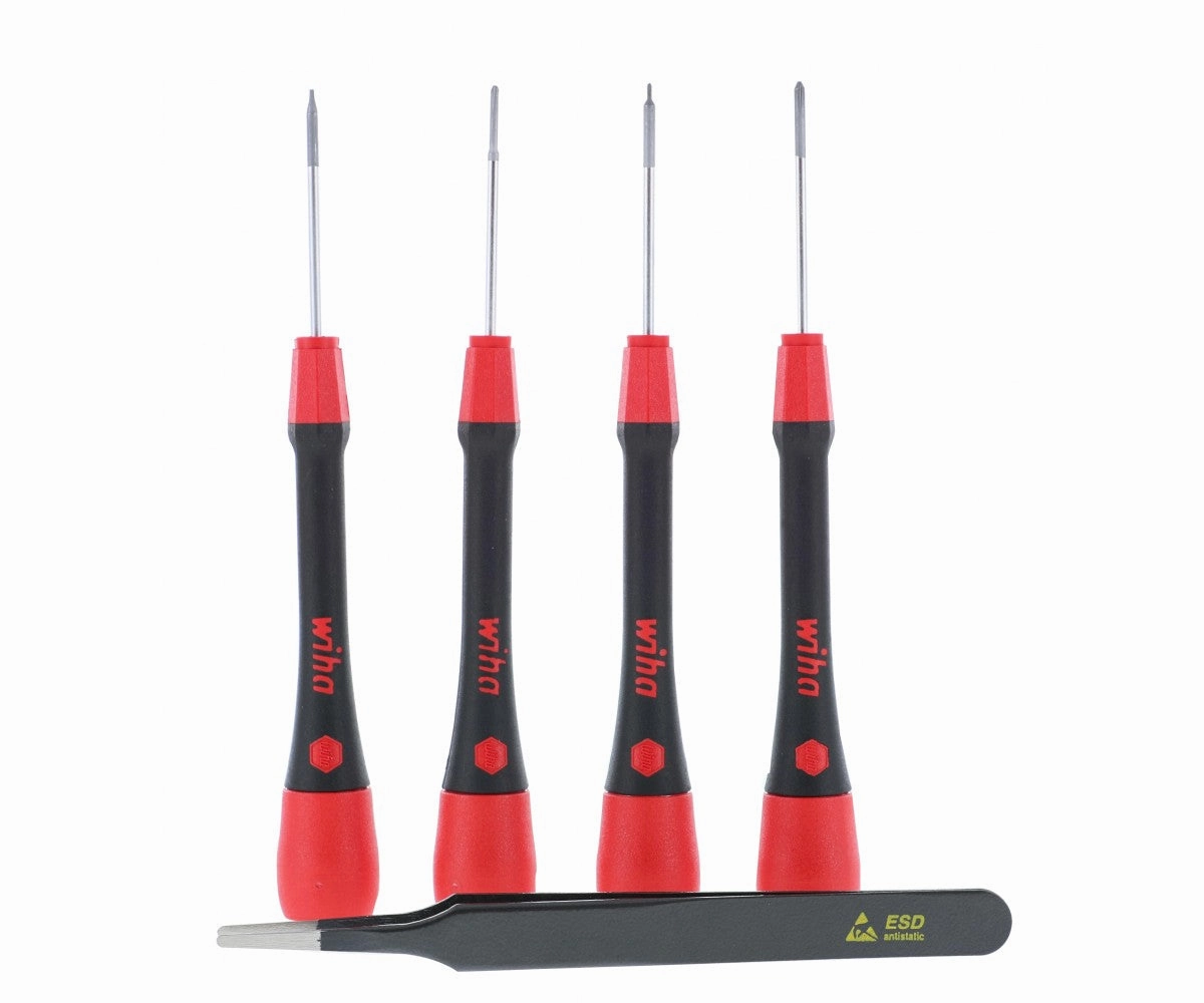 Wiha Tools 26162 PicoFinish Smart Phone Basic Tool Kit 5-Piece