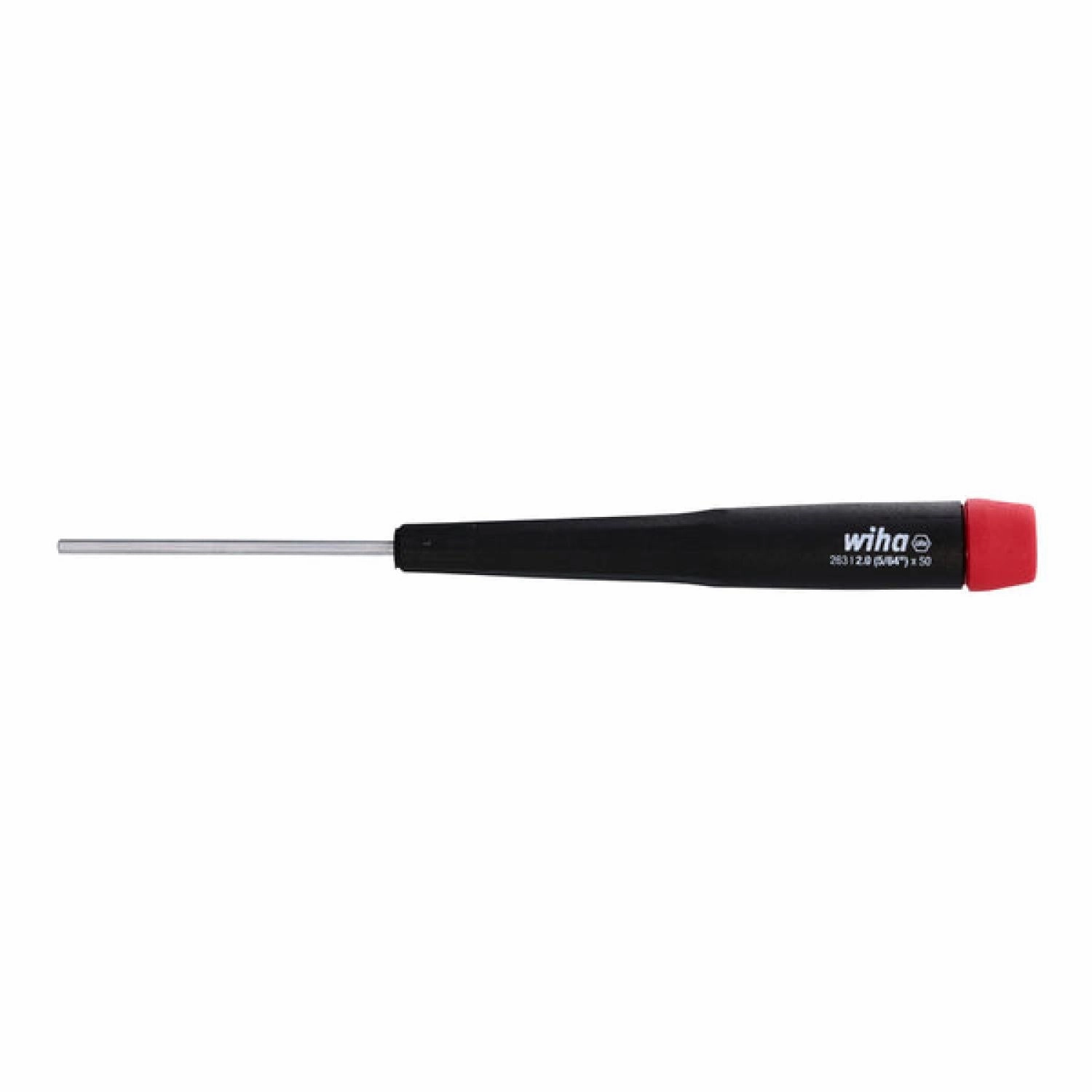 Wiha Tools 26320 Precision Hex Screwdriver 2.0mm (5/64") x 50mm
