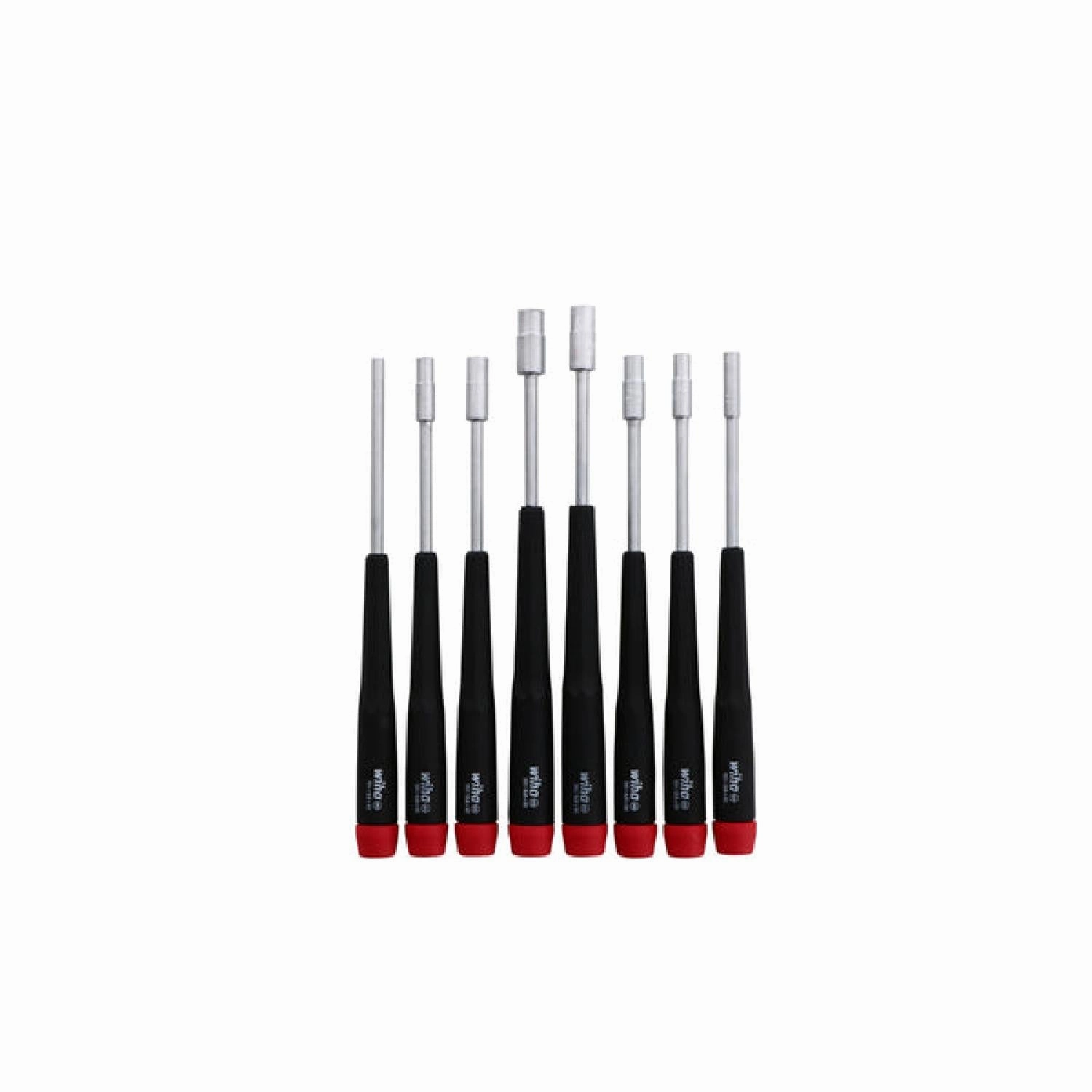 Wiha Tools 26598 8 Piece Precision Nut Driver Set - Metric