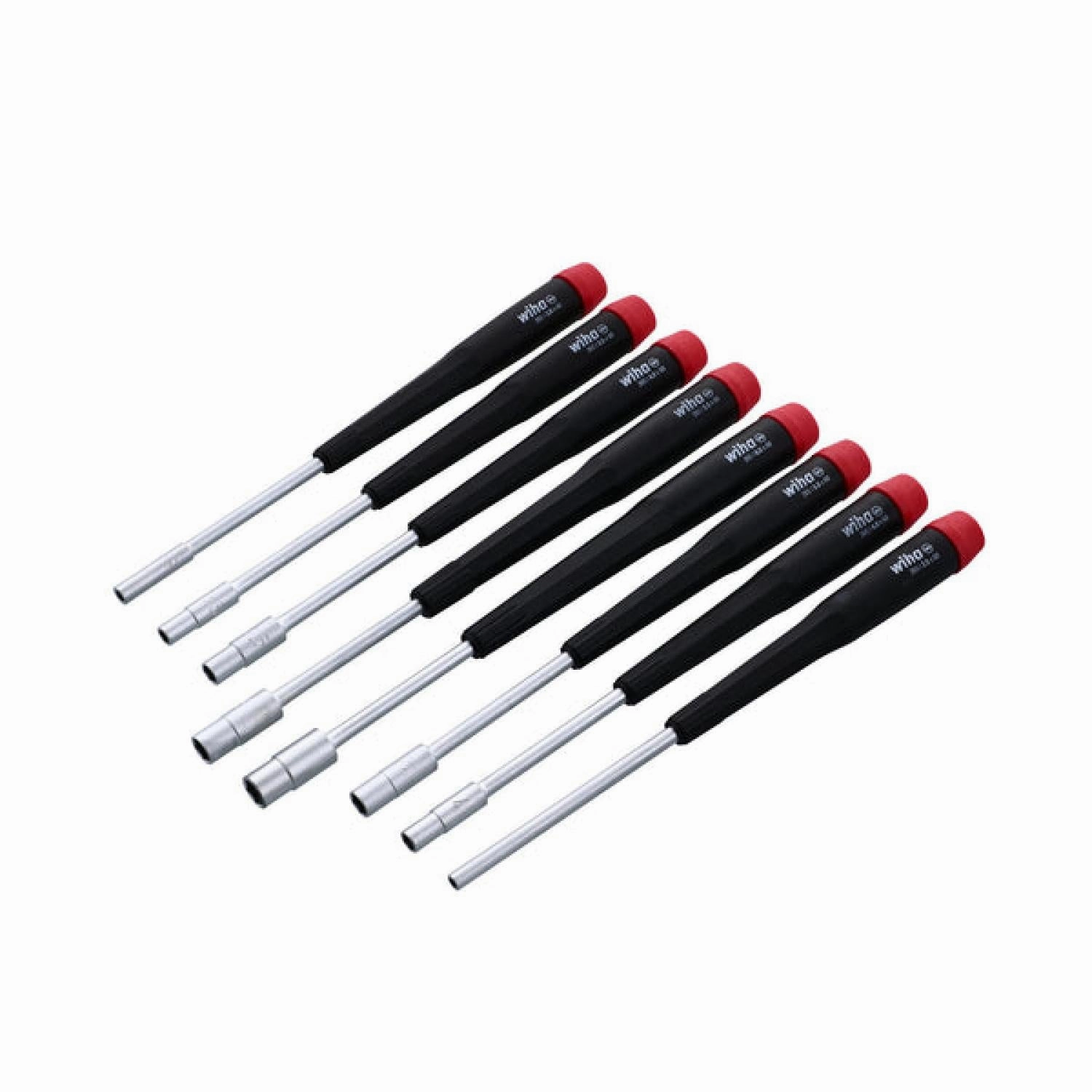 Wiha Tools 26598 8 Piece Precision Nut Driver Set - Metric