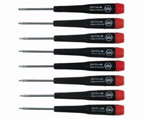 Wiha Tools 26791 T1-T8 Precision TORX Screwdriver, 8 Pc. Set