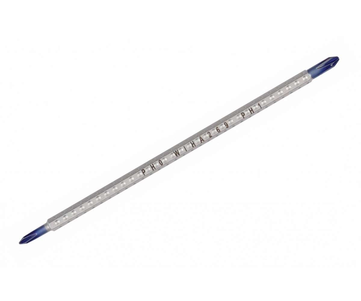 Wiha Tools 26976 System 4 Phillips Drive-Loc Blade #0 x #1