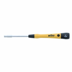 Wiha Tools 27773 ESD Safe PicoFinish Precision Nut Driver - 9/64" x 60mm