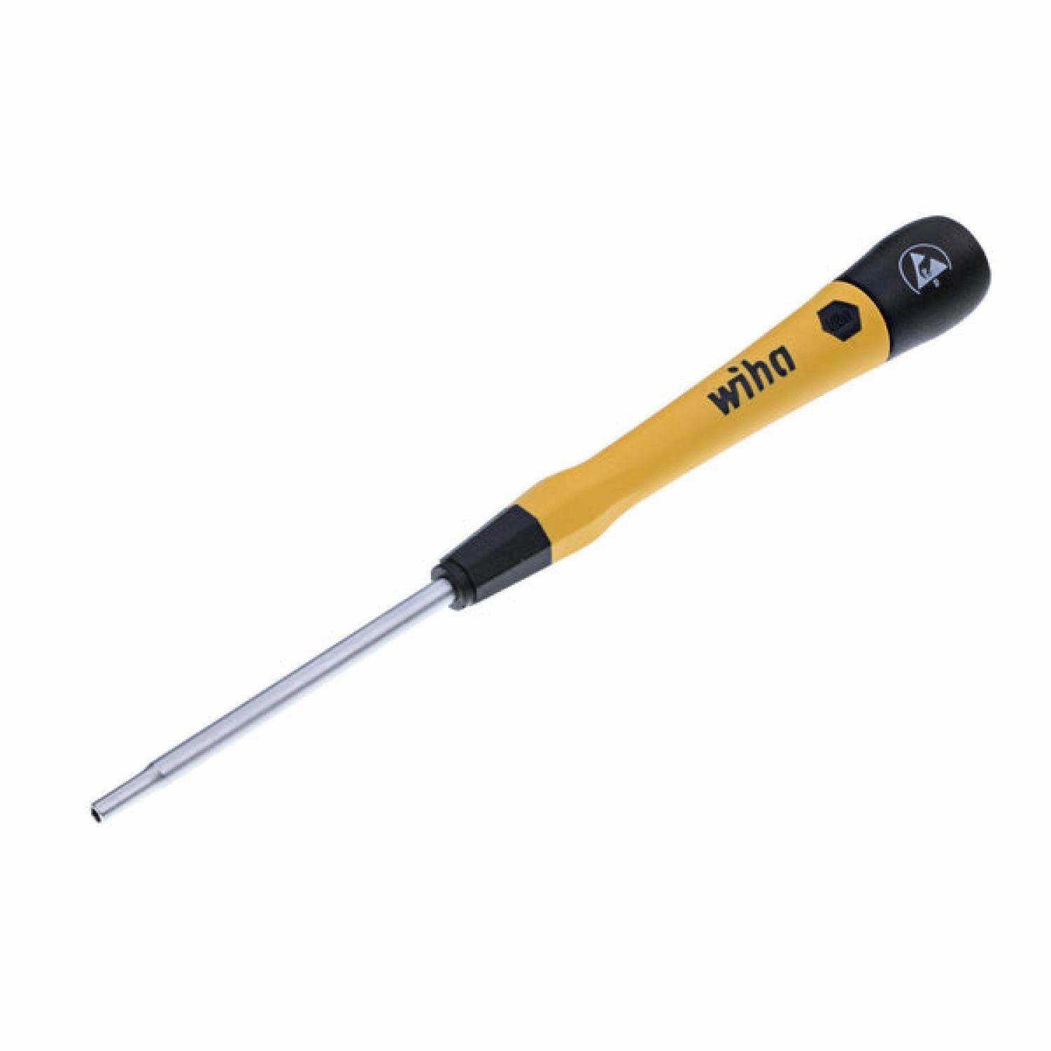Wiha Tools 27781 ESD Safe PicoFinish Precision Nut Driver - 2.0mm x 60mm