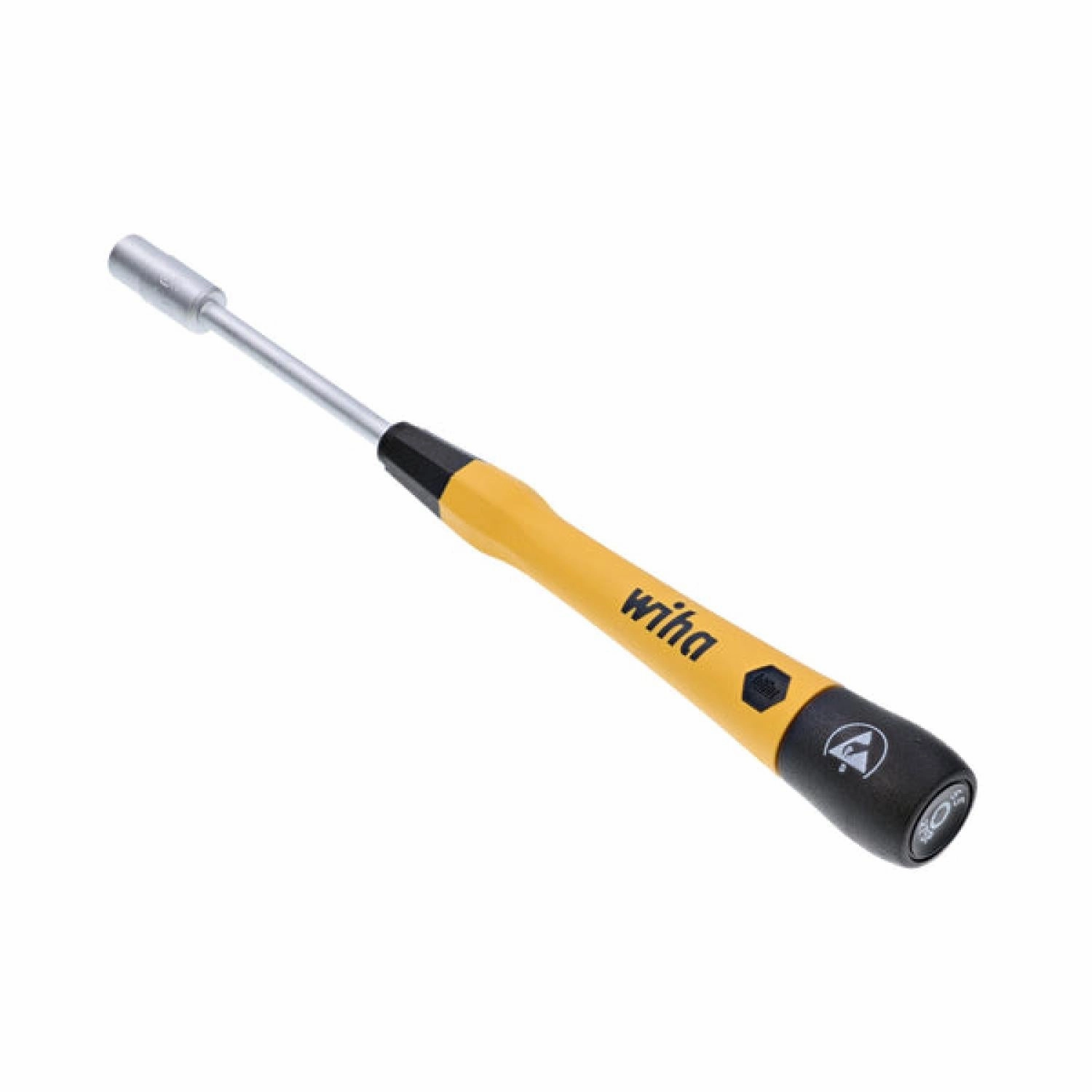 Wiha Tools 27788 ESD Safe PicoFinish Precision Nut Driver - 5.5mm x 60mm