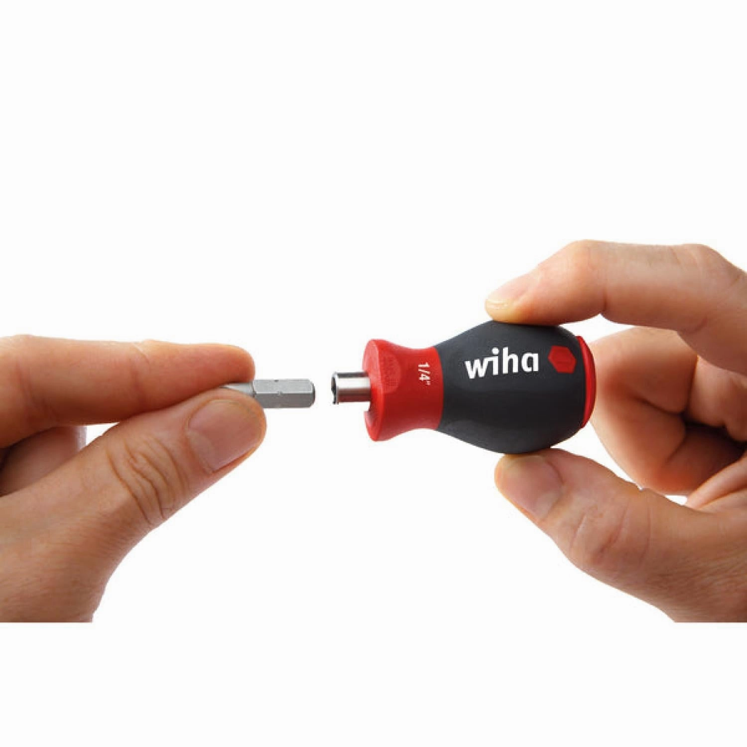 Wiha Tools 28103 SoftFinish 1/4" Stubby Bit HolderMagnetic