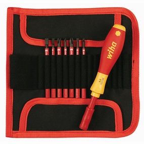 Wiha Tools 28391 8 Piece Insulated SlimLine Blade Set