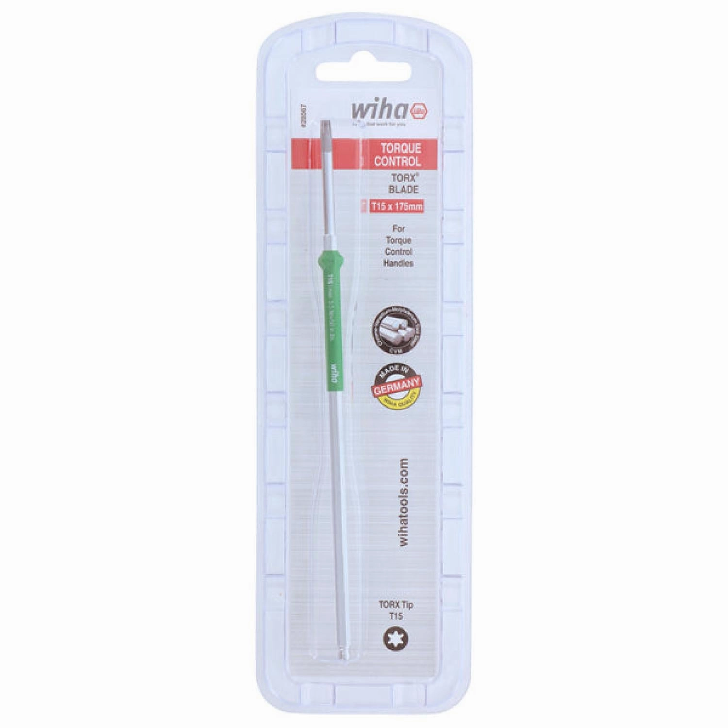 Wiha Tools 28567 Torx TorqueControl Blade T15