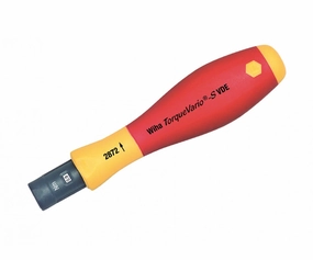Wiha Tools 28724 Insulated Adjustable TorqueVario-S Handle 5-18 In/lbs