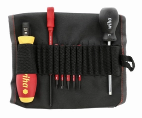 Wiha Tools 28791 Insulated Slotted and Phillips Torque Screwdriver Set 10-50 in-lbs. 8 Piece