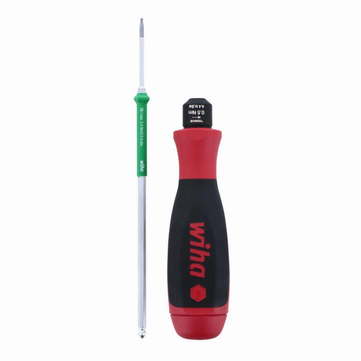 Wiha Tools 29232 0.5 Nm (4.4 in-lbs) Easy Torque Handle w/ TORX T5 Blade