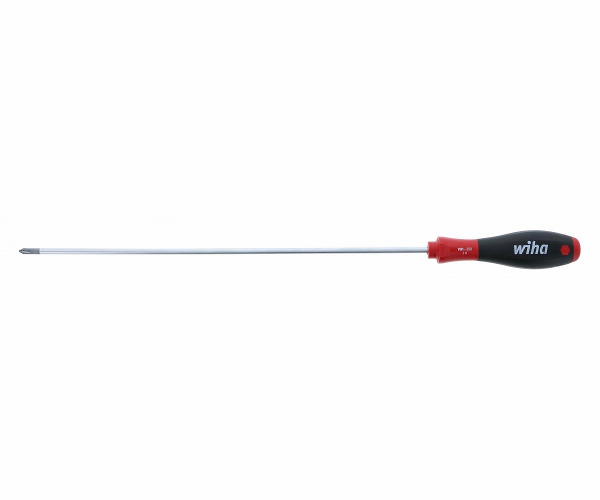 Wiha Tools 31114 SoftFinish Phillips Screwdriver, #1 x 300 mm