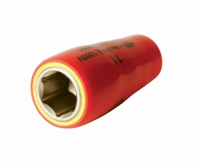 Wiha Tools 31333 Insulated Socket, 1/4" Drive, 12 mm