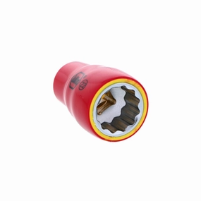 Wiha Tools 31519 Insulated Socket, 3/8" Drive, 19 mm