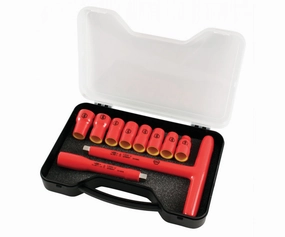 Wiha Tools 31595 Insulated Socket Set, 10 Pieces