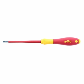 Wiha Tools 32012 Insulated Slotted Screwdriver, 3 mm x 100 mm