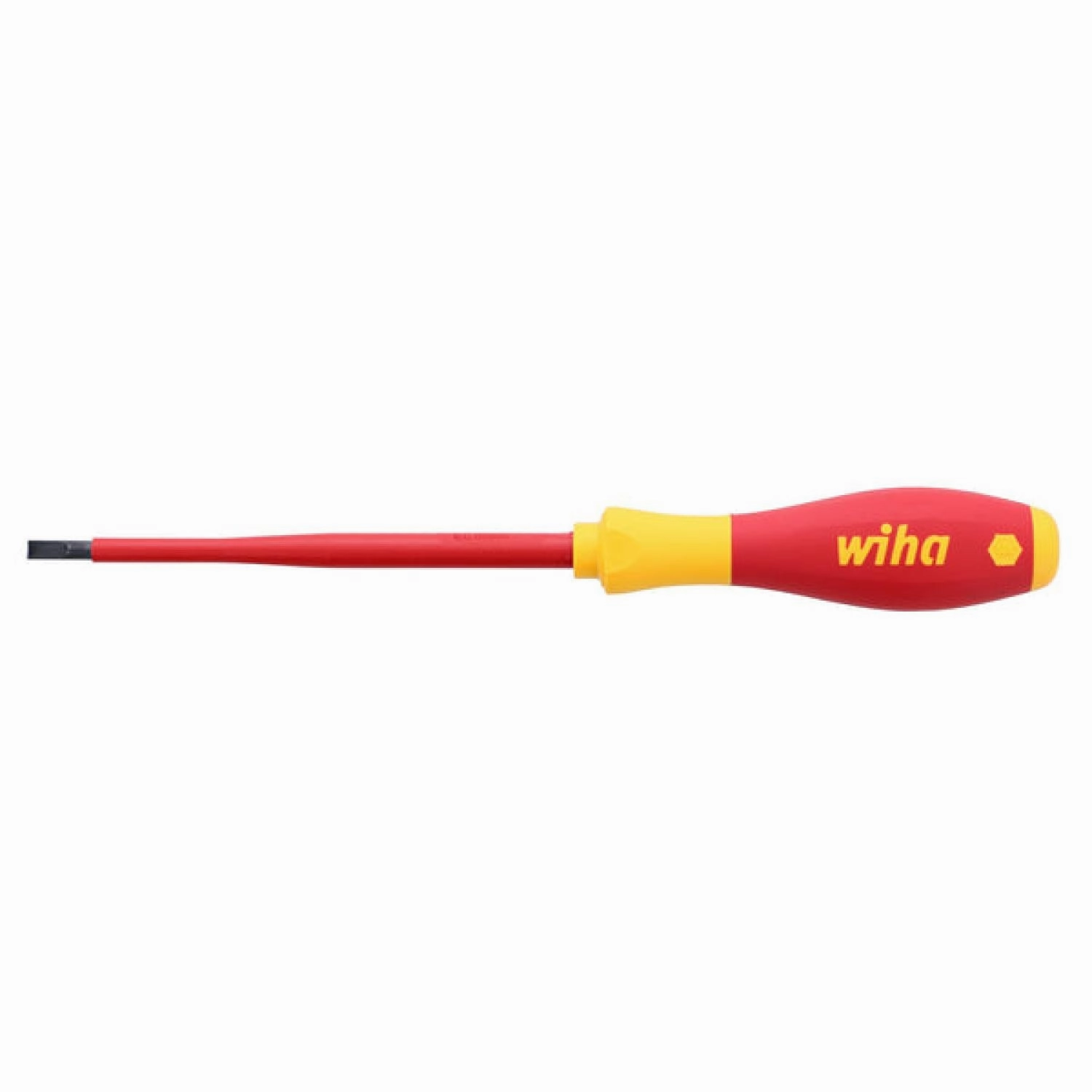 Wiha Tools 32024 Insulated Slotted Screwdriver, 4.5 mm x 125 mm