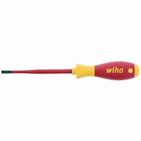 Wiha Tools 32055 Insulated SlimLine Slotted Screwdriver, 5.5 mm x 125 mm