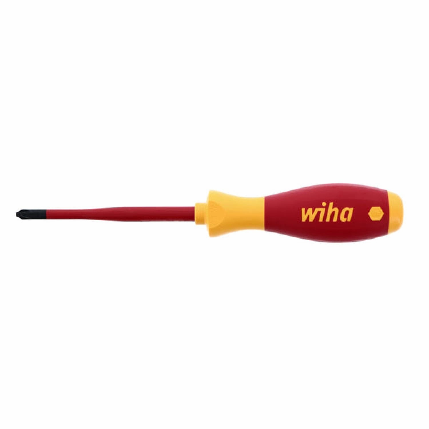 Wiha Tools 32146 #2 Insulated SlimLine Phillips Screwdriver