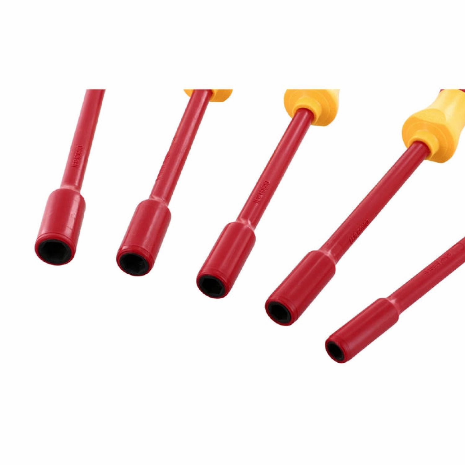 Wiha Tools 32291 5 Piece Insulated Nut Driver Metric Set