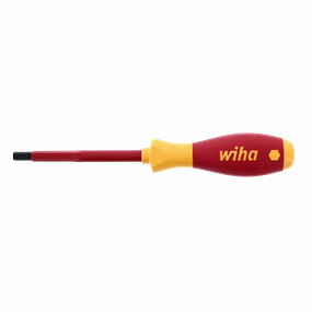 Wiha Tools 32321 Insulated Hex Metric Screwdriver, 6.0 mm x 100 mm