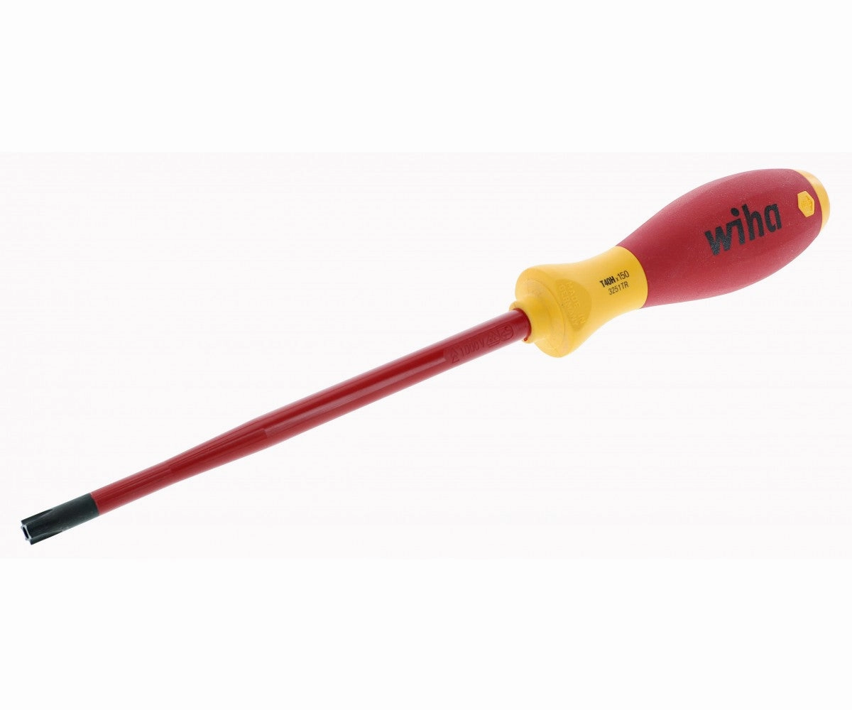 Wiha Tools 32519 Insulated SlimLine Security TORX Screwdriver, T40s x 150 mm