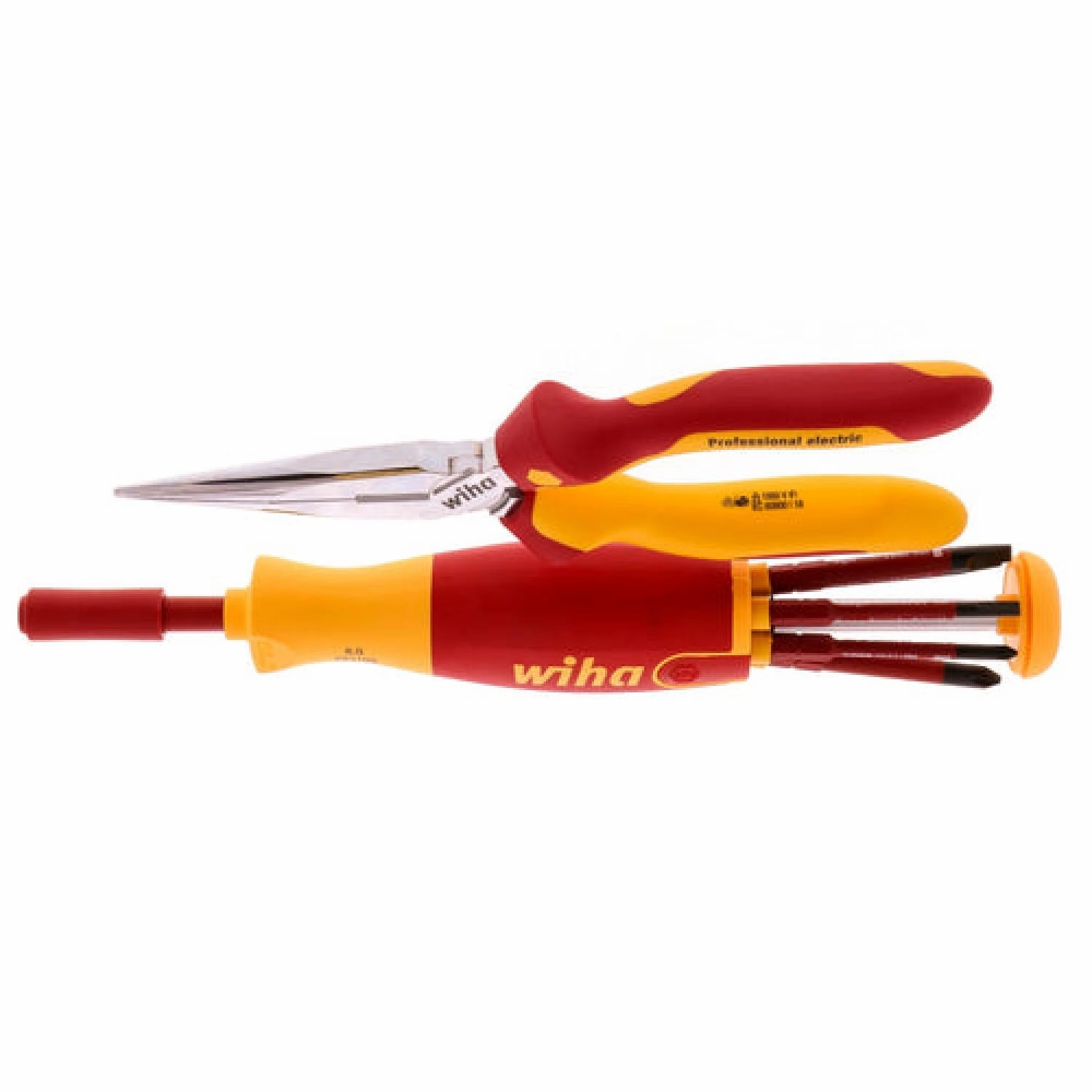 Wiha Tools 32865 8 Piece Insulated SlimLine Blades and Pliers Set
