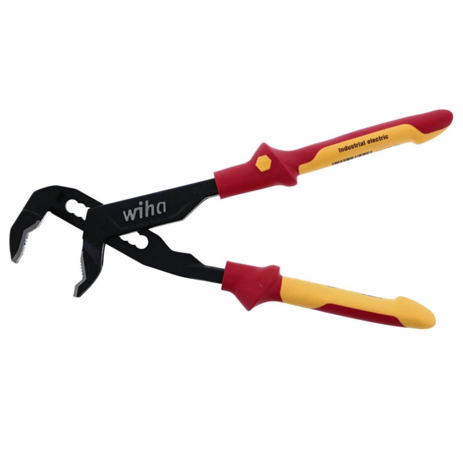 Wiha Tools 32954 Insulated V-Jaw Tongue and Groove Pliers 10 Inch