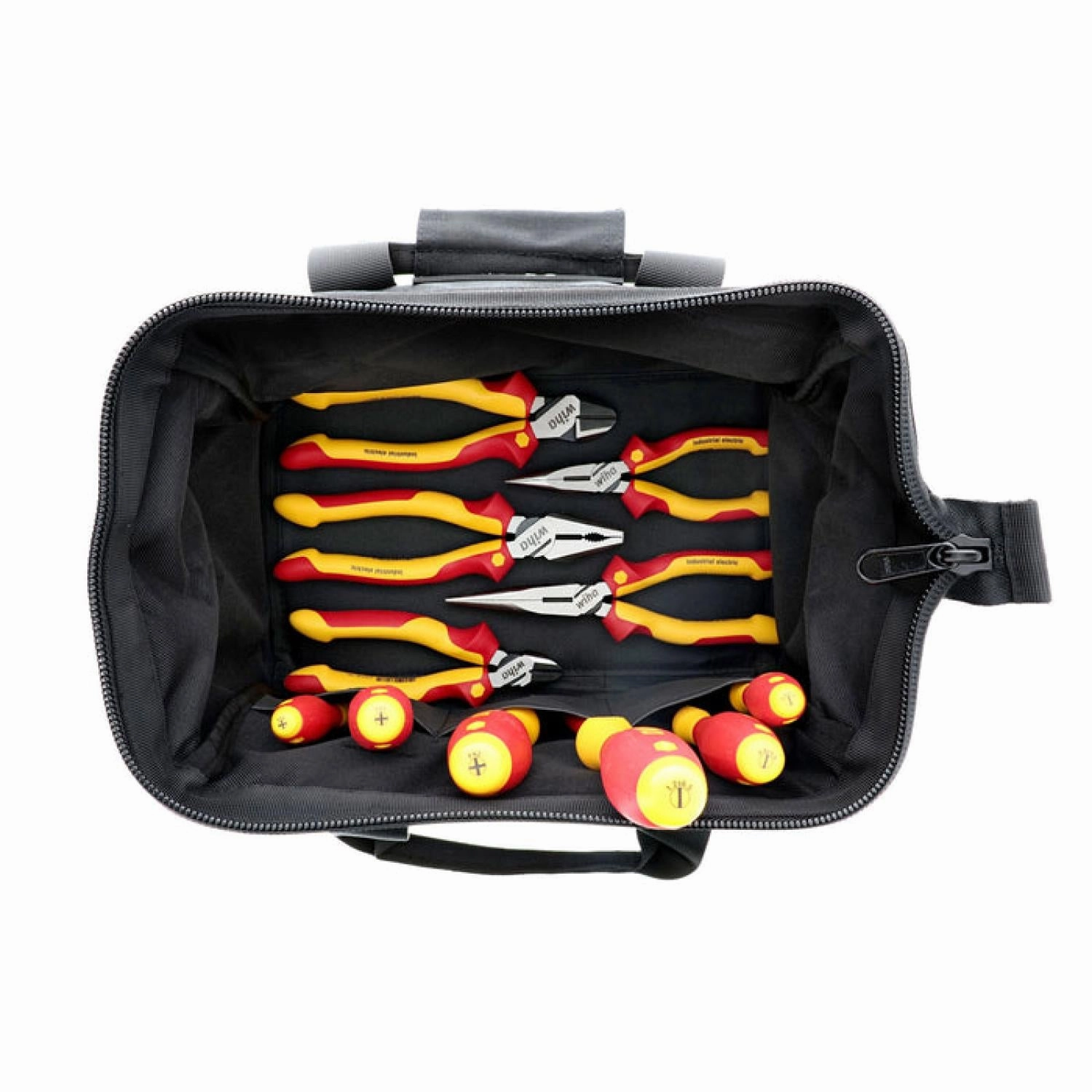 Wiha Tools 32977 Insulated Cutters Pliers Drivers Set
