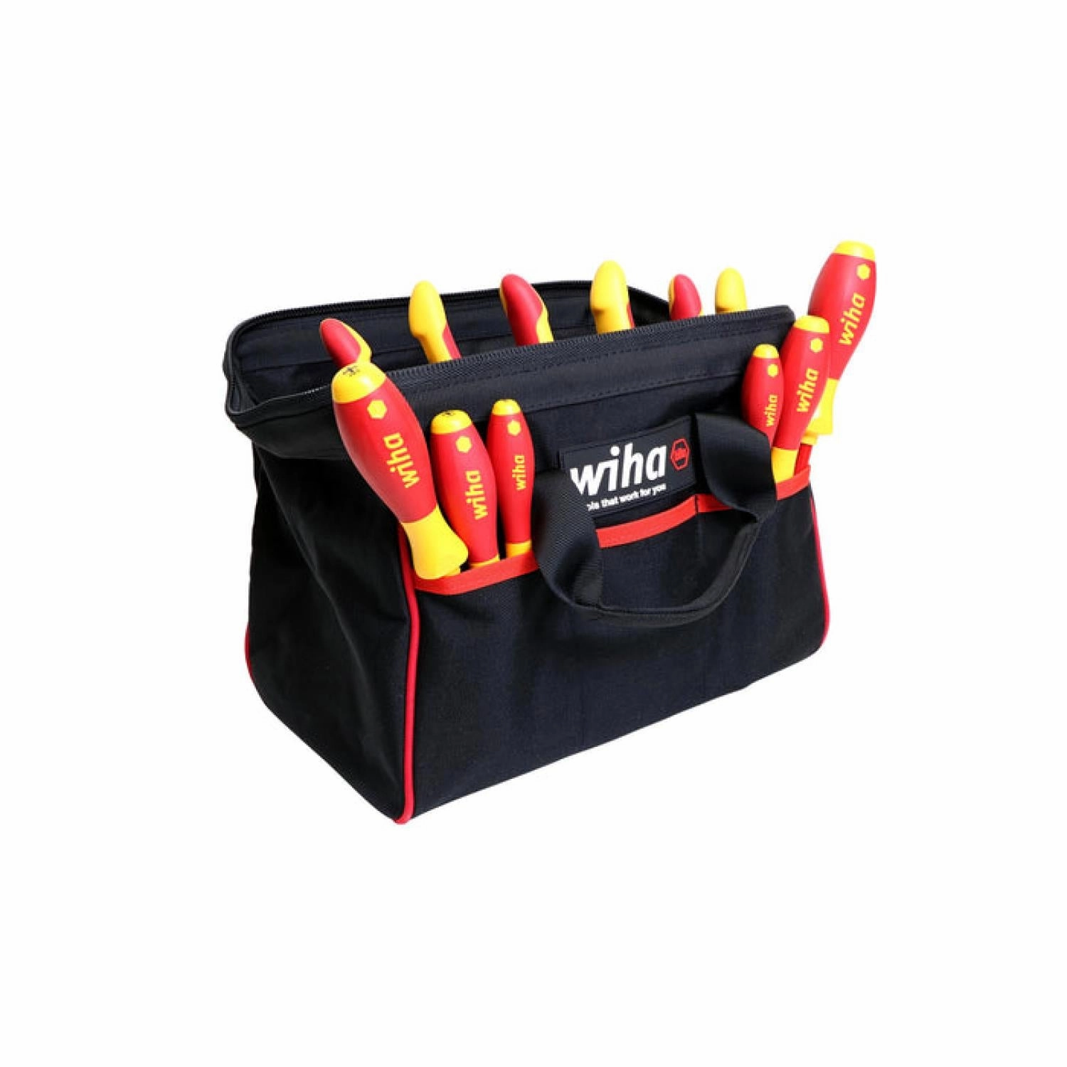 Wiha Tools 32977 Insulated Cutters Pliers Drivers Set