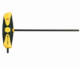 Wiha Tools 33424 1/8" x 5.9" Soft Grip Dual Drive Hex T-handle