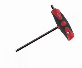 Wiha Tools 33444 Soft Grip Dual Drive Hex T-Handle 2.5mm