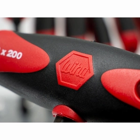 Wiha Tools 33489 8 Piece SoftGrip Metric T-handle Rack Set