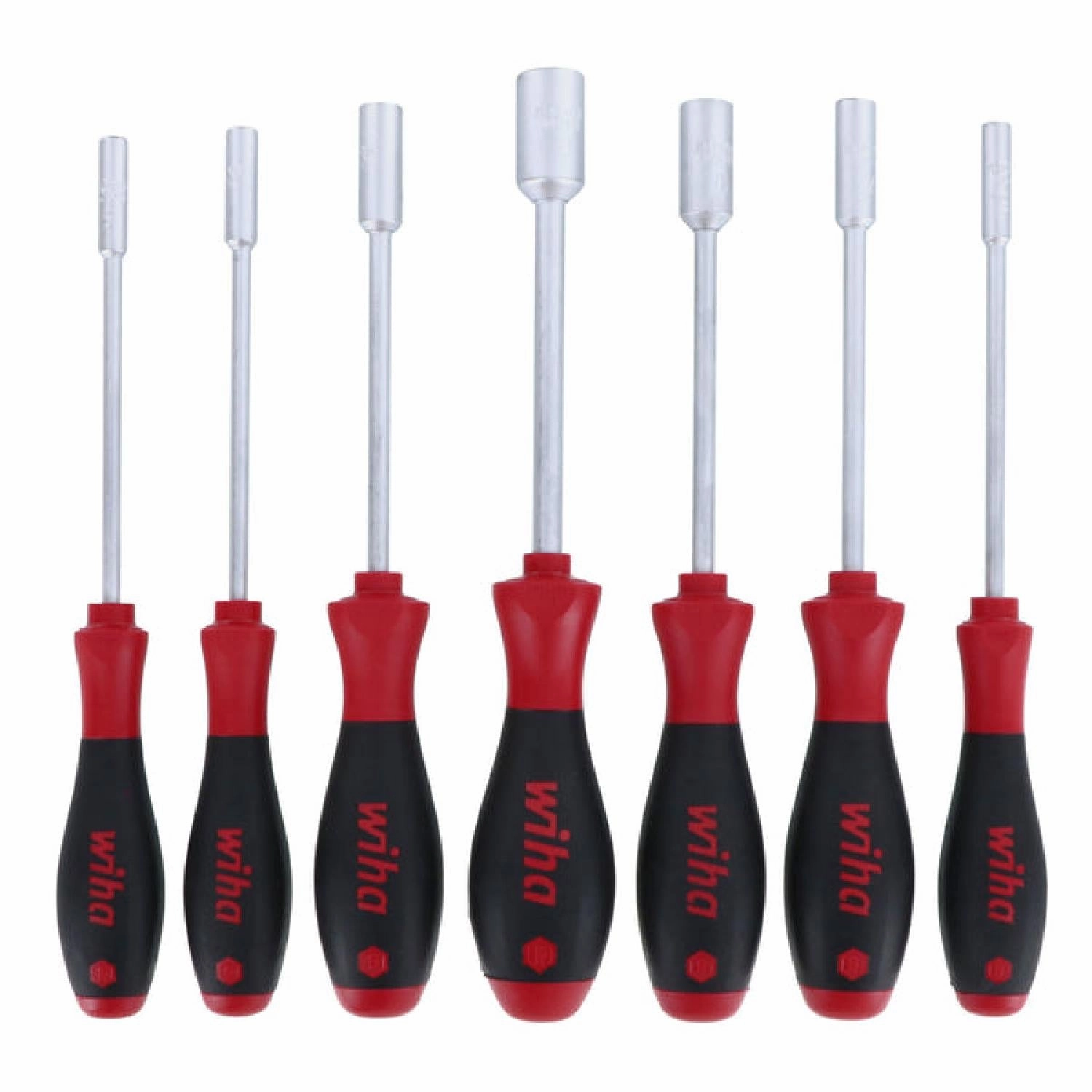 Wiha Tools 34194 7 Piece SoftFinish Nut Driver Set - Metric