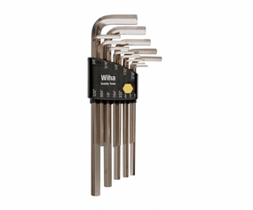Wiha Tools 35295 13 Piece Hex L-Key Long Arm Nickel Set
