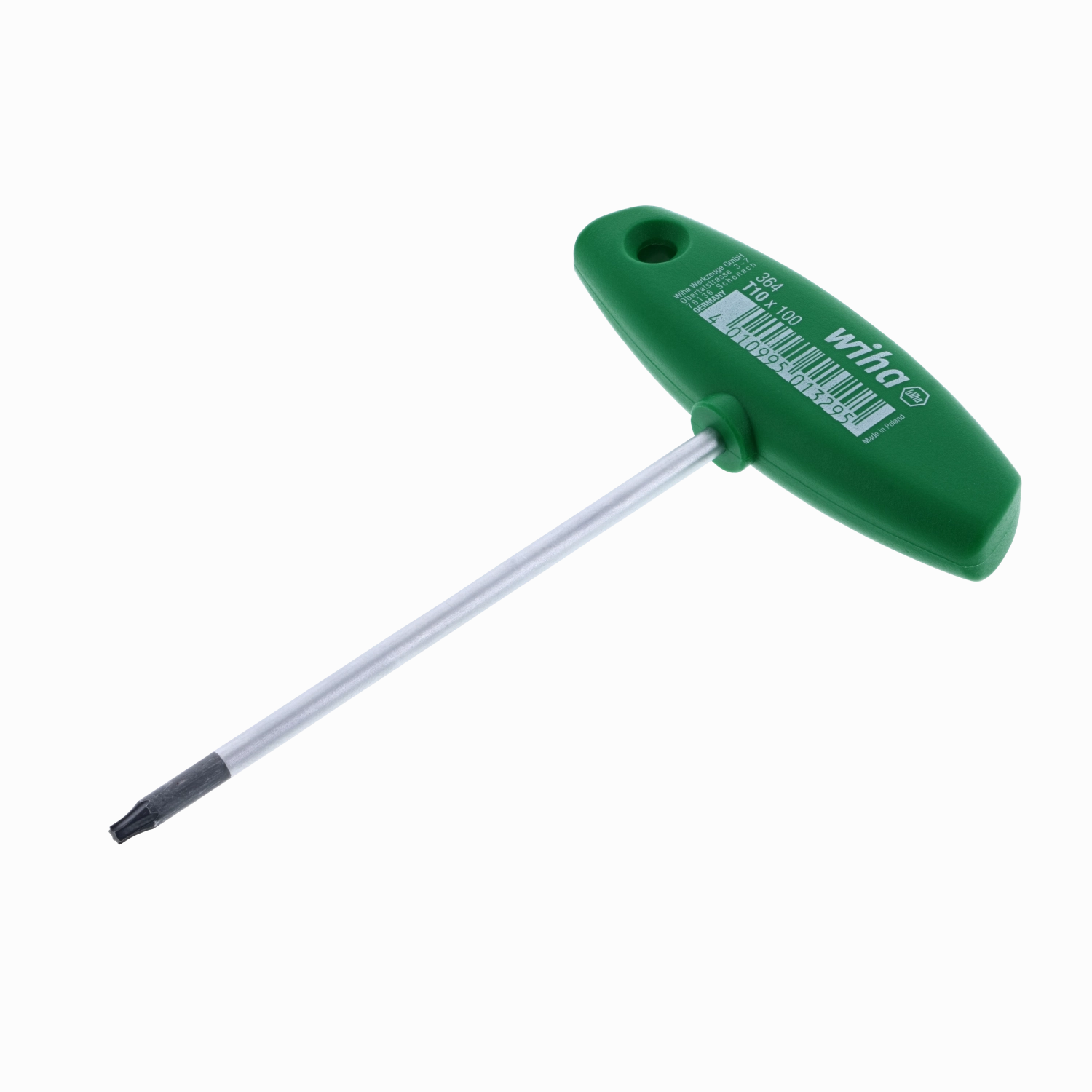 Wiha Tools 36410 TORX T-Handle, T10 x 100 mm