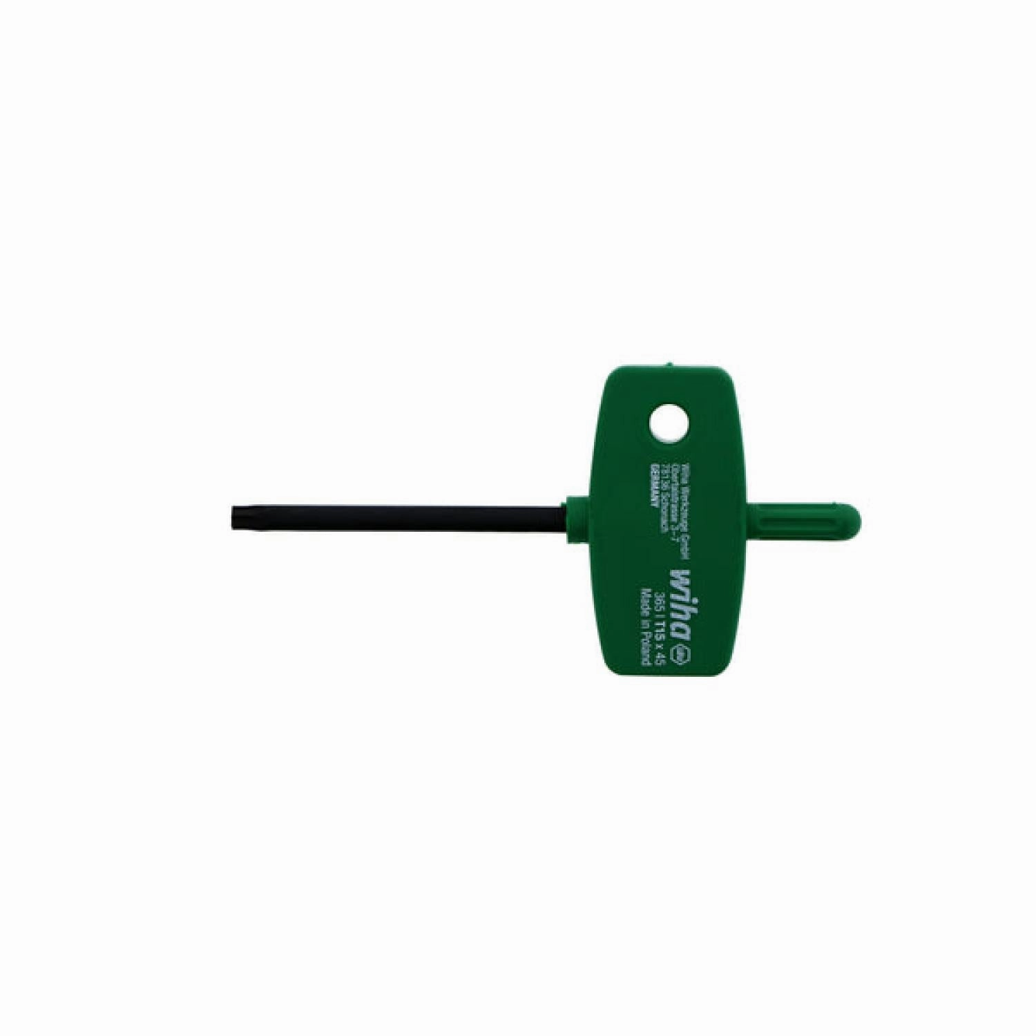 Wiha Tools 36537 Torx Wing Handle T15 x 45mm 10PK