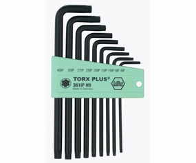 Wiha Tools 36691 9 Piece TORX Plus L-Key Long Arm Set