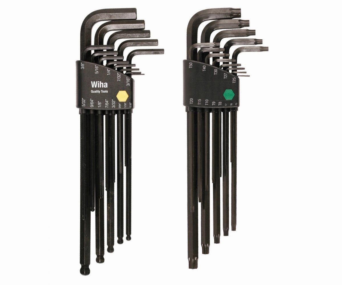 Wiha Tools 36694 26 Piece TORX and Hex L-Key Set
