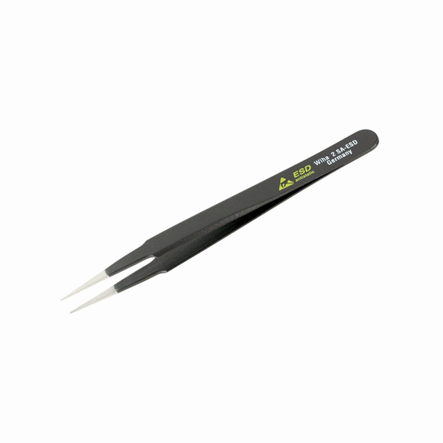 Wiha Tools 44504 ESD Safe Tweezers, 2 SA - 120 mm
