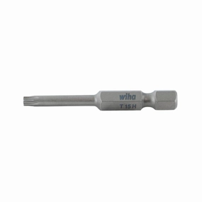 Wiha Tools 70515 T15s x 50mm Security TORX Power Bit, 10 Pack