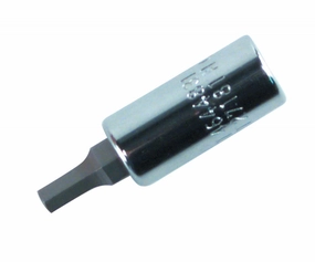 Wiha Tools 71386 Hex Inch Bit Socket, 1/4" Square Drive, 1/4"